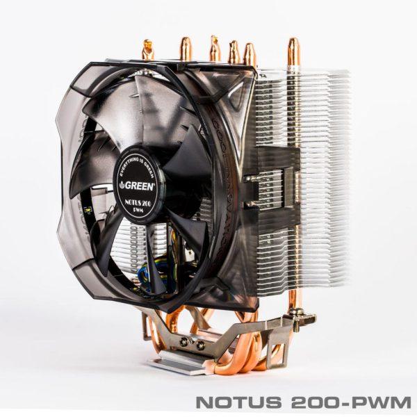 خنک کننده پردازنده گرین مدل NOTUS 200-PWM