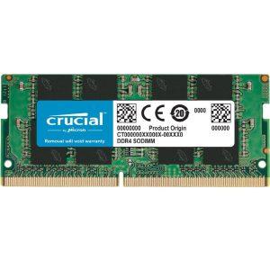 رم لپ تاپ DDR4 تک کاناله 3200 مگاهرتز Crucial ظرفیت 32 گیگابایت